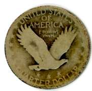 1927-S Standing Liberty Quarter