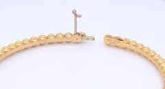 Van Cleef Perlee Pearls of Gold Bracelet in 18kt Yellow Gold