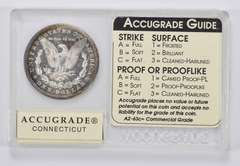 A3-65c 1881-S Morgan Silver Dollar - Accugrade Graded