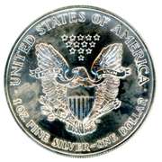 1997 BU American Silver Eagle