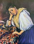 Paul Cezanne, The Young Italian Girl