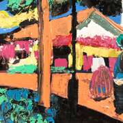 Afternoon on Olivera St by Henrie (1932-1999)