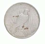 1927-D Peace Silver Dollar