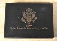 1998 Premier Silver Proof Set OGP