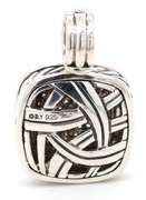 David Yurman Diamond Albion Pendant in Sterling