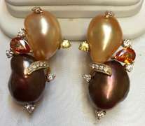 14K GOLD RING AND MATCHING EARRINGS