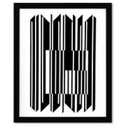 Lineaires (Diptych) Print by Vasarely (1908-1997)