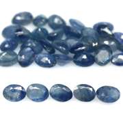 Heated! 7.96ct Royal blue Sapphire set from Madagascar