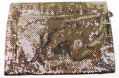 Vintage Whiting & Davis Metal Clutch Bag