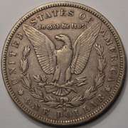 1892-S Morgan Silver Dollar Circulated