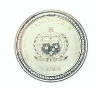 Authentic Two Tala Samoa .999 Fine Silver Coin