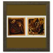 Graphismes 1 (Diptych) Print by Vasarely (1908-1997)