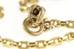 Gold Filled Victorian 3.3mm Steampunk Pocket Watch Chain