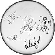Aerosmith Autographed Signed Facsimile Drumhead
