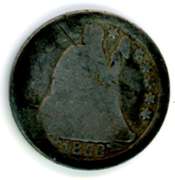 1853 Liberty Seated Dime