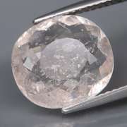 Simply gorgeous 4.95ct UNHEATED whisper pink Morganite