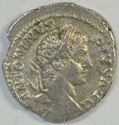 Needle-Sharp Caracalla Roman Silver Denarius, 198-217 AD
