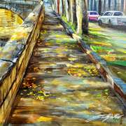 Golden September Original by Suljakov