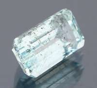 Unique! 3.59ct untreated platinum blue Aquamarine