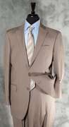 Super Fine Quality Tan Color Italian Suit By Galante