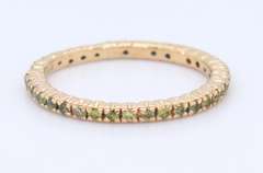 Fancy Yellow gold Yellow Diamond Band