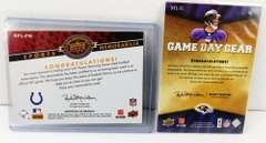 2 Upper Deck Memorabilia Football Cards