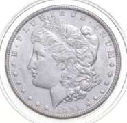 1891-CC Morgan Silver Dollar