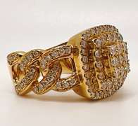 2.50 Carat Diamond Ring in 10kt Solid Yellow Gold