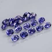 Collectors 3.52ct very best blue violet hue Iolite set