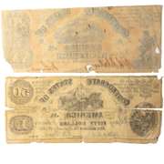 CSA $20 &$ 50 Sept 2 1861 Series Notes
