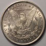 1898-S Morgan Silver Dollar Circulated With Luster