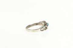 Sterling Silver Native American Turquoise Baby Child's Ring