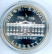 1992-D White House Commemorative Silver Dollar