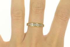 14K Yellow Gold 0.28 Ct Diamond Round Solitaire Engagement Ring