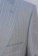 A Unique 2-button Wool & Silk Comfort fit Suit