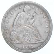 1845 Seated Liberty Dollar