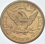 1874-CC $5 Liberty Head Gold Half Eagle