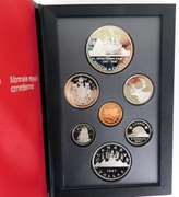 2 Canadian 7 Coin Uncirculated Coin Sets