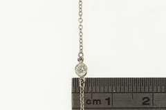 Platinum Tiffany & Co Elsa Peretti Diamond By the Yard Bracelet