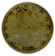 1911 Liberty 'V' Nickel