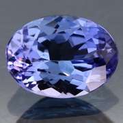 Outstanding 1.18ct oval cut Tanzanite