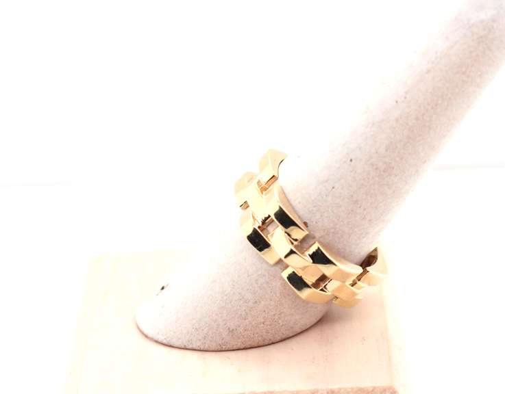 Beautiful 14k Gold Handmade Italian Ring