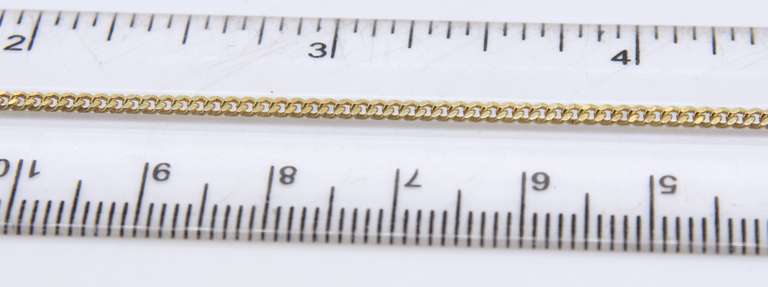 Popular Yellow Gold Chain Necklace