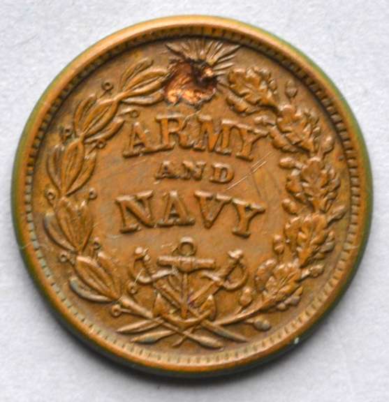 1863 Civil War Patriotic Token.