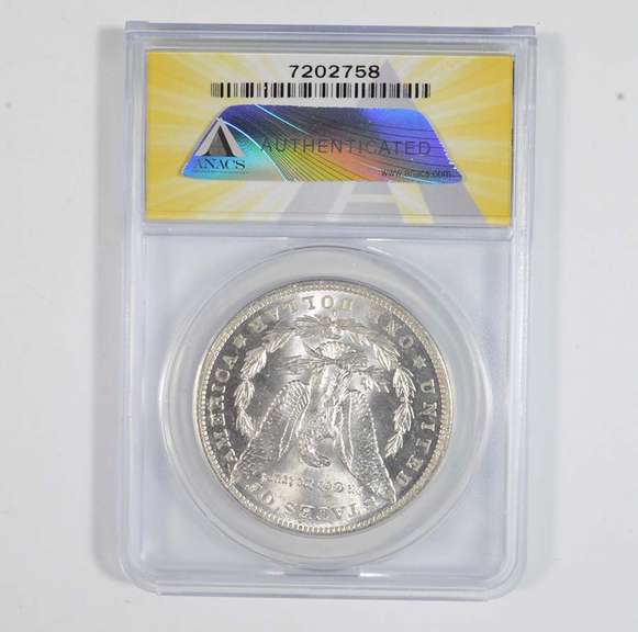 MS62 1883-O Morgan Silver Dollar - VAM-36B - Graded ANACS