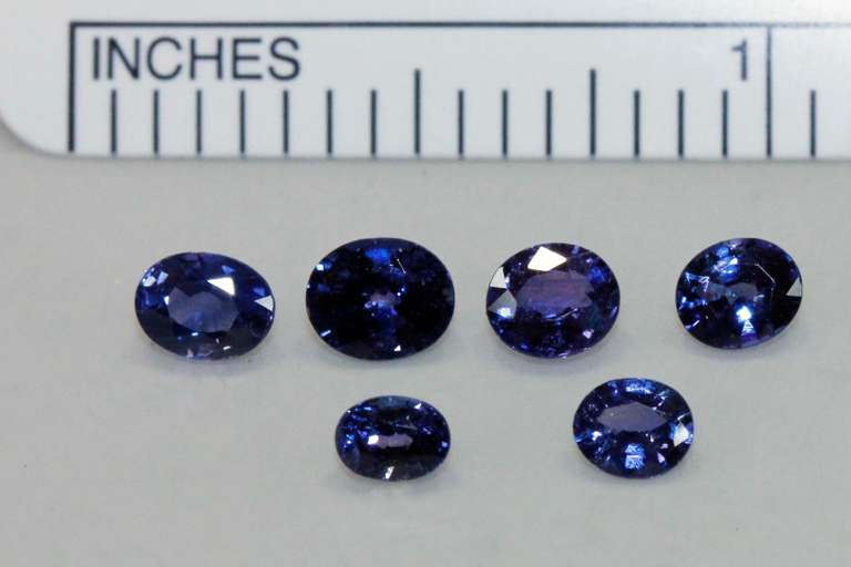 Natural Color Change Sapphire - Lot o f 6