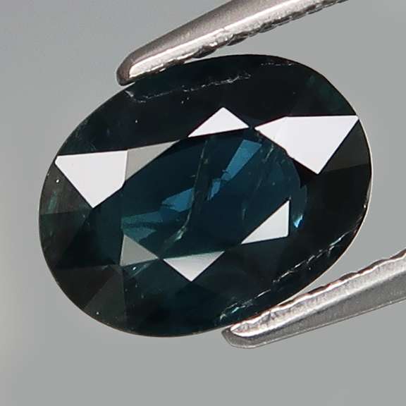 Silky! 2.17ct HEATED ONLY midnight blue Sapphire