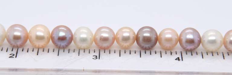 Multi Color Pearl Necklace