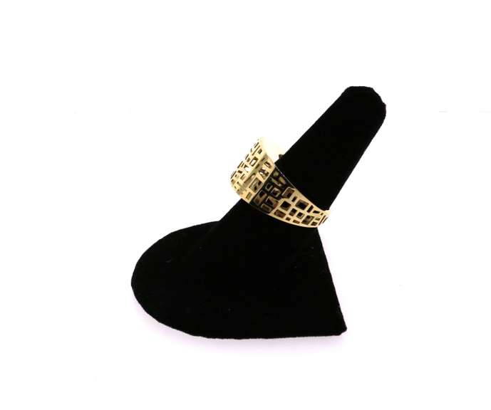 Stunny Handmade 14k Gold Italian Ring