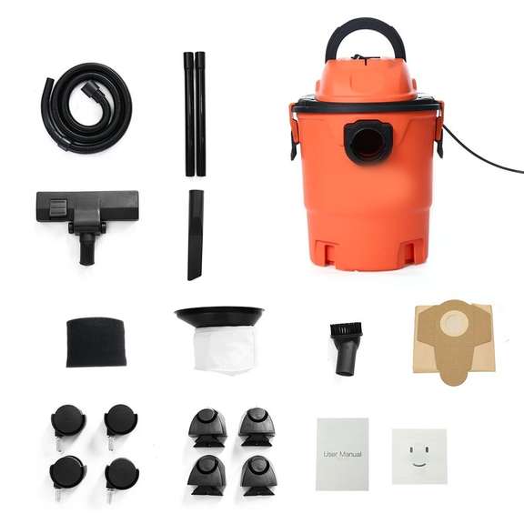 5 Gallon Wet and Dry Vacuum 3-Functions